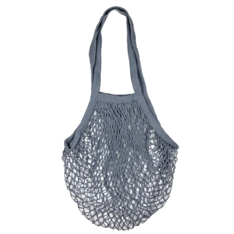 Blue-Grey Cotton Market Bag